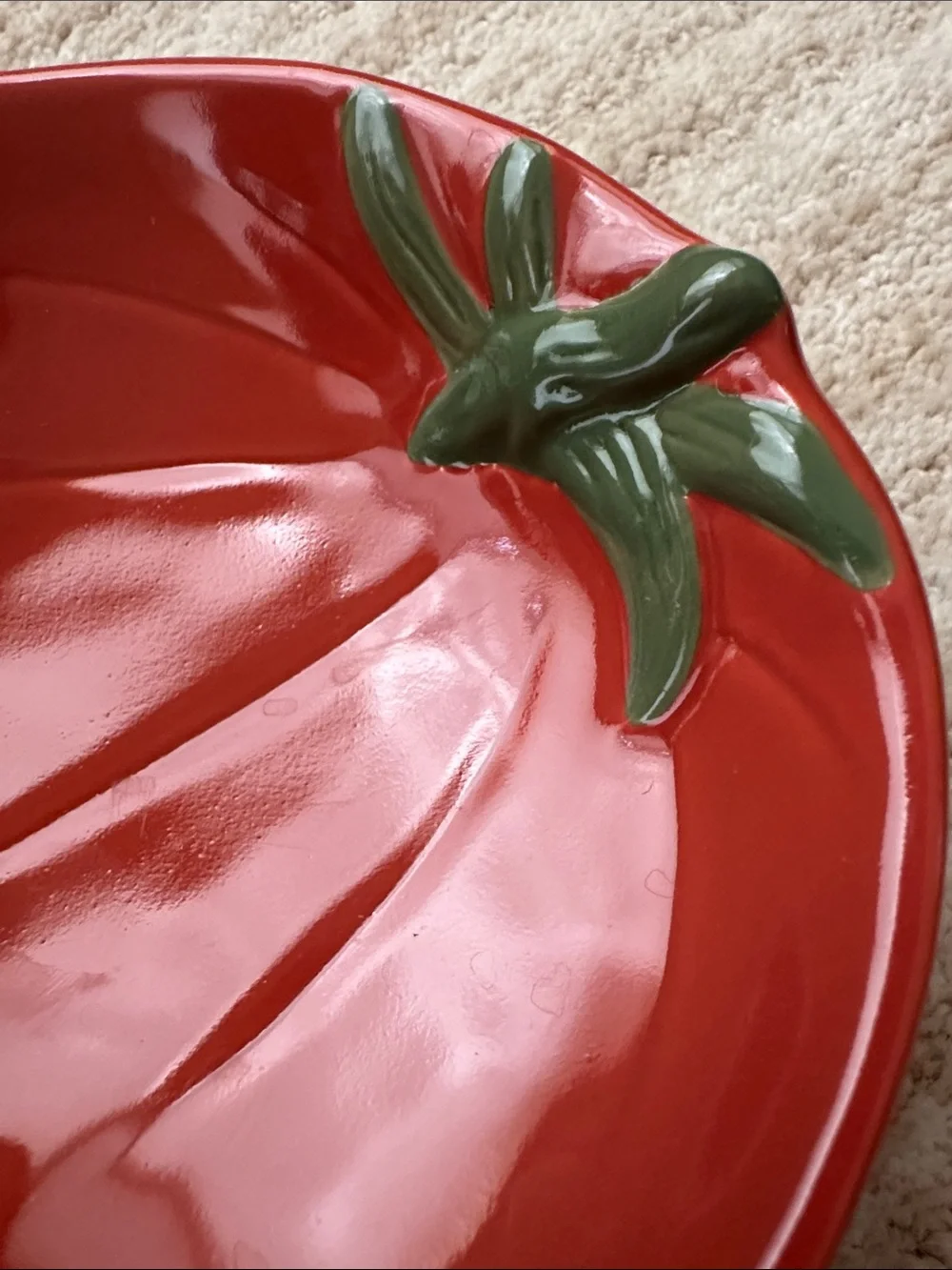 Set of 4 Williams-Sonoma Vintage Heirloom Tomato Appetizer/Dipping Bowls